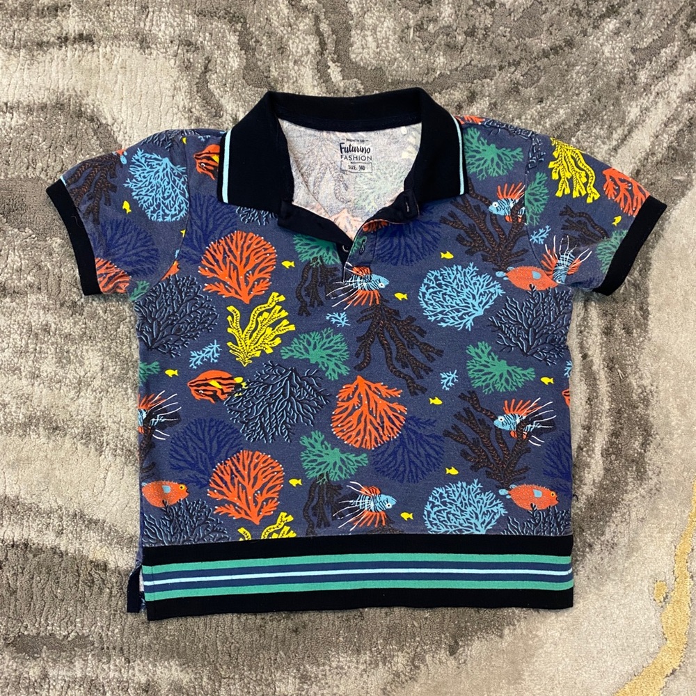 5for$35🔥Kids polo shirt